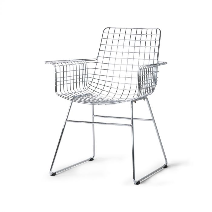 Wire Metal Armchair