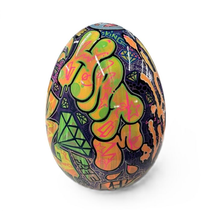 Oeuf Oldschool 3 - Pièce unique 