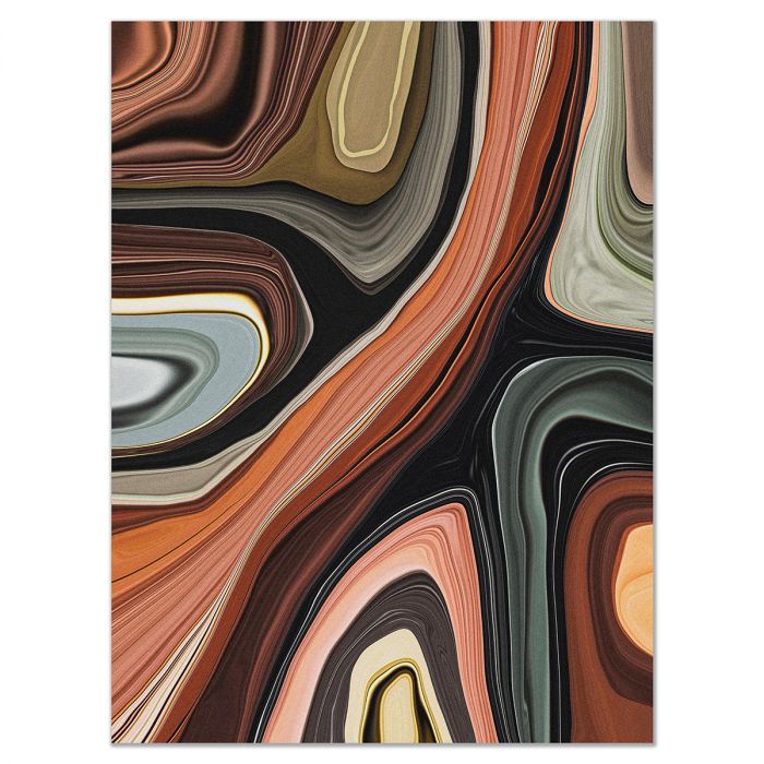 Tapis Liquid Layers rectangulaire