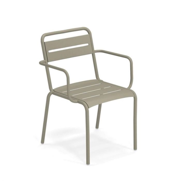 Chaise avec accoudoirs Star (Outlet)