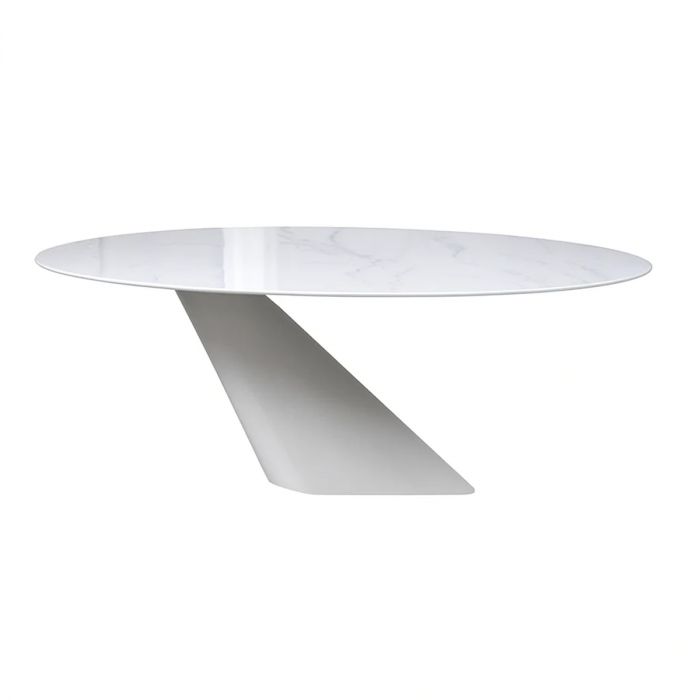 Table Ovale O Brillante