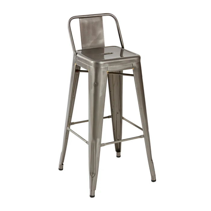 Tabouret HPD 75 cm - Brut verni satiné (Outlet)