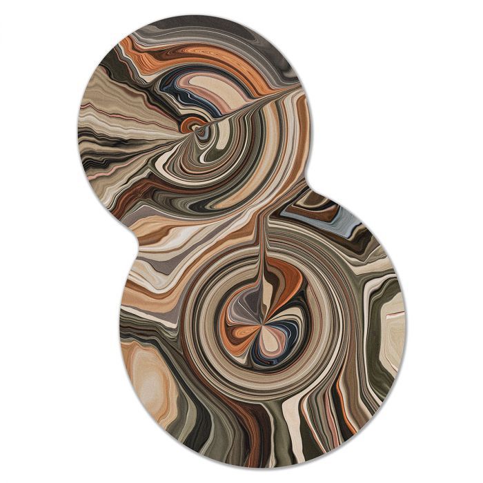 Tapis Liquid Layers organique - Galet (Outlet)