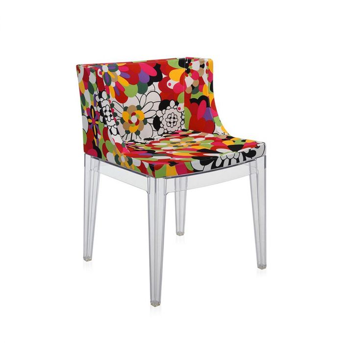 Fauteuil Mademoiselle Missoni - transparente - tons rouges