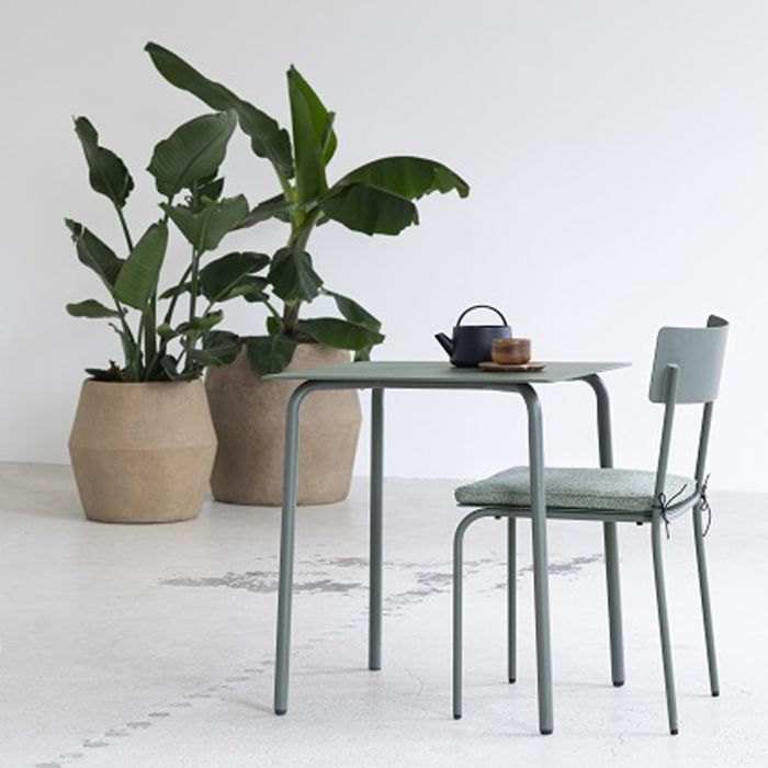 Chaises avec accoudoirs August - Lot de 2