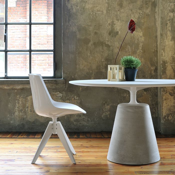 Rock Table Bois Laqué