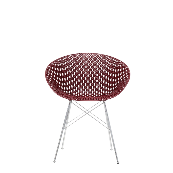 Smatrik chaise - Prune/Chrome (Outlet)