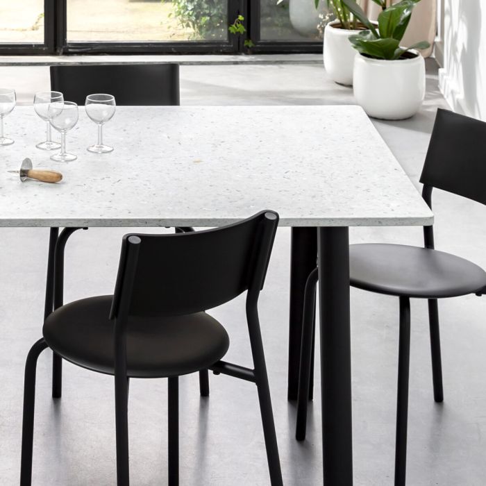 Table à Manger New Modern en Plastique Recyclé