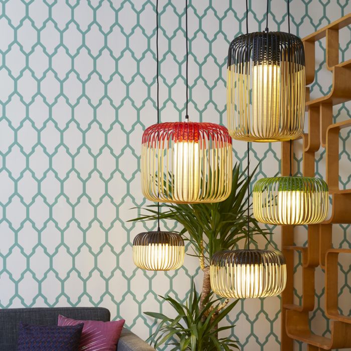 Suspension Bamboo Light Outdoor