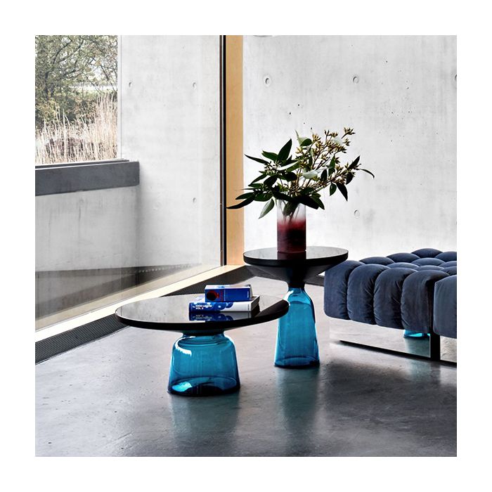 Bell Side Table Métal Noir