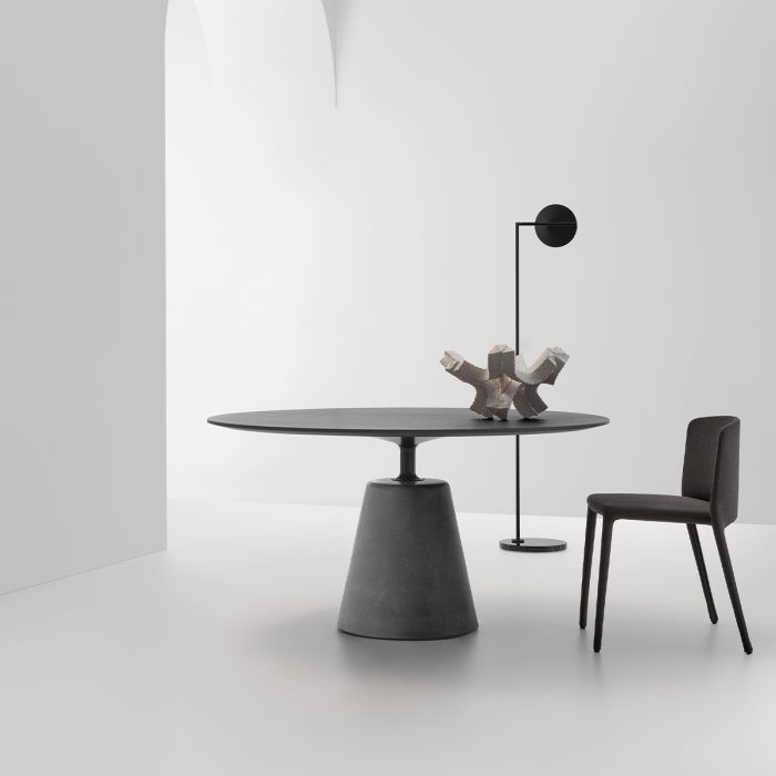 Rock Table Bois Laqué