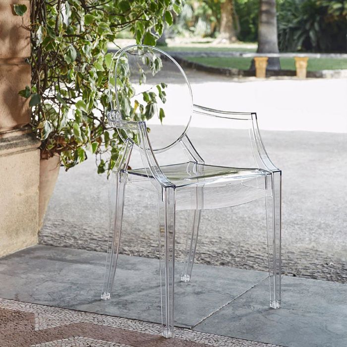 Fauteuils Louis Ghost - Lot de 4
