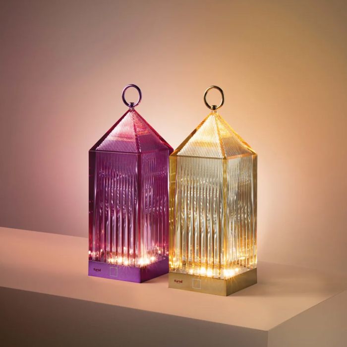 Lampe sans fil rechargeable Lantern - PMMA recyclé