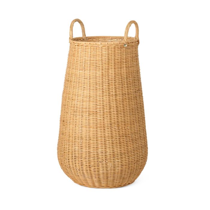 Panier à linge tressé