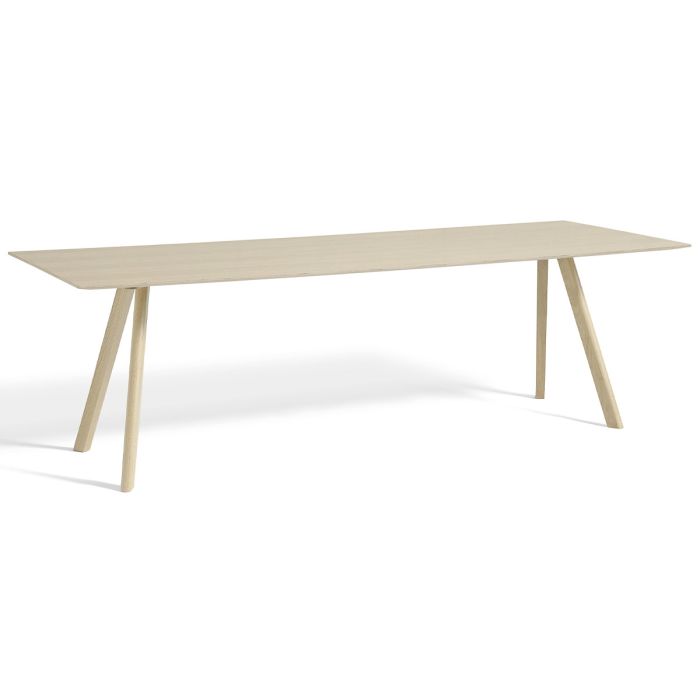 Table Copenhague CPH30 - Pied chêne laqué 250x90 cm