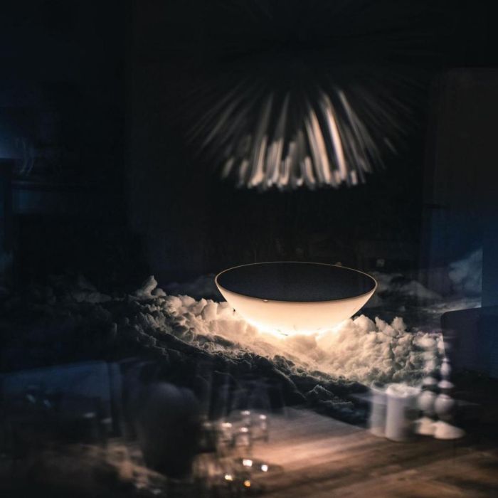 Lampe Indoor Solar - Bois Noir (Outlet)