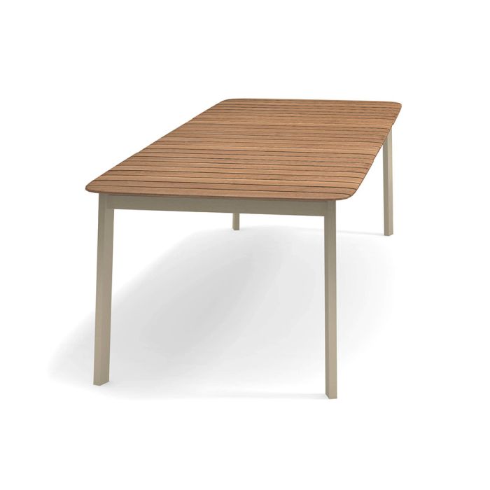 Table extensible Shine - Plateau en teck