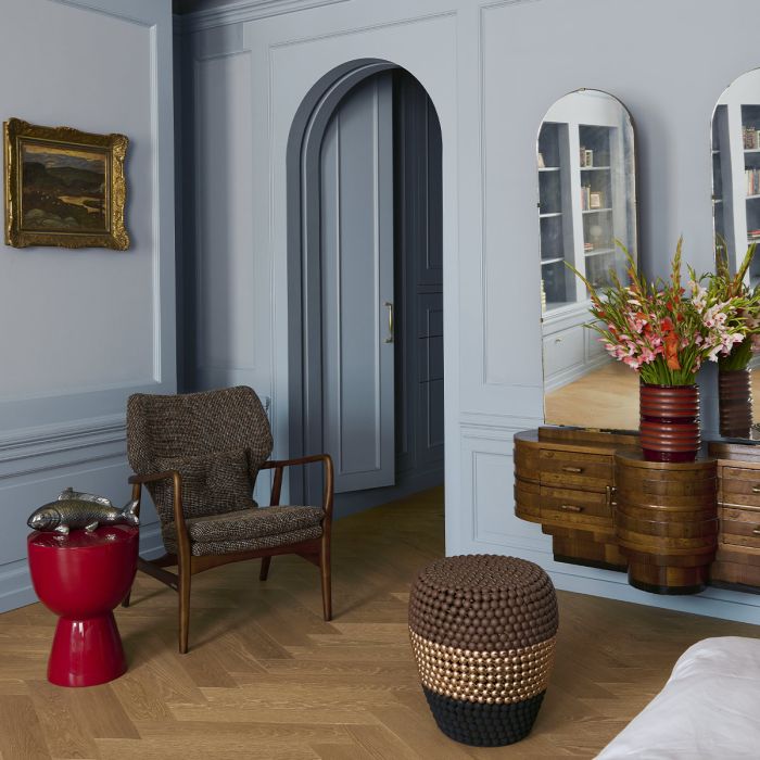 Tabouret Striped Dot
