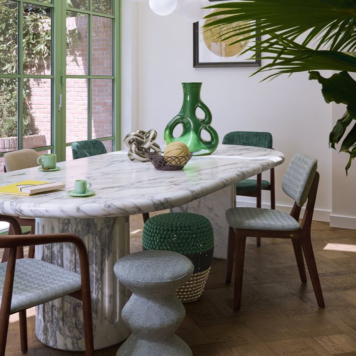 Tabouret Striped Dot