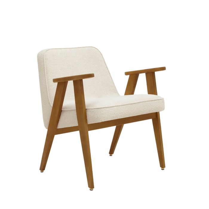 Fauteuil 366 - Tissu bouclé