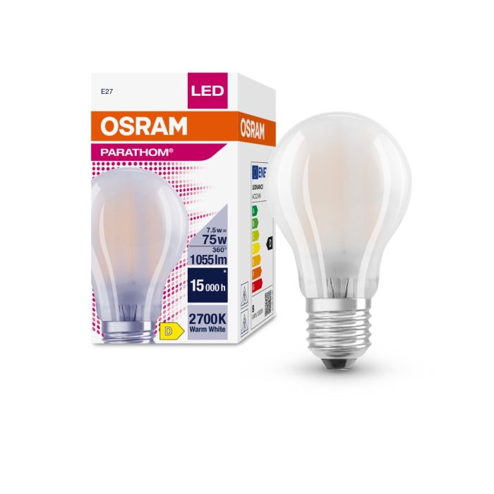 Ampoule LED Standard E27 Dépolie 7.5W Equivalence Halo 70W Non dimmable