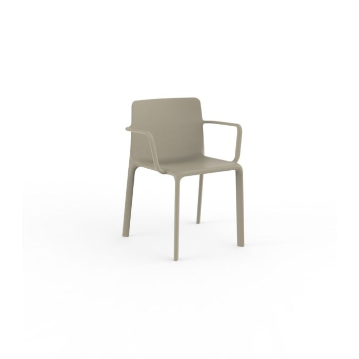 Chaise avec accoudoirs Kes - Lot de 4