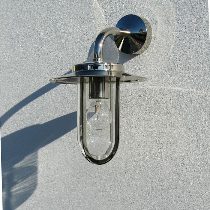 Montparnasse Applique extérieure - Nickel Poli (Outlet)