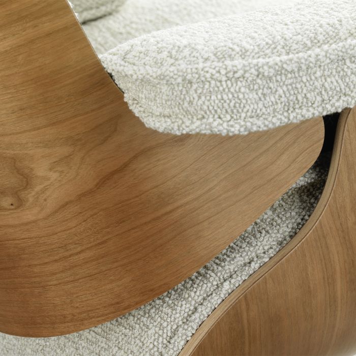 Lounge Chair et Ottoman Nubia