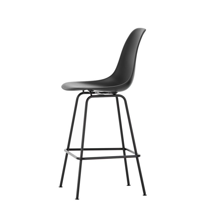 Tabouret haut Eames Stools H. 67 cm - Noir (Outlet)