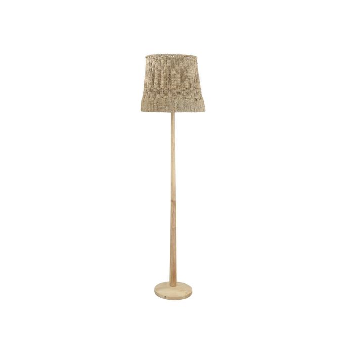Lampadaire en rotin