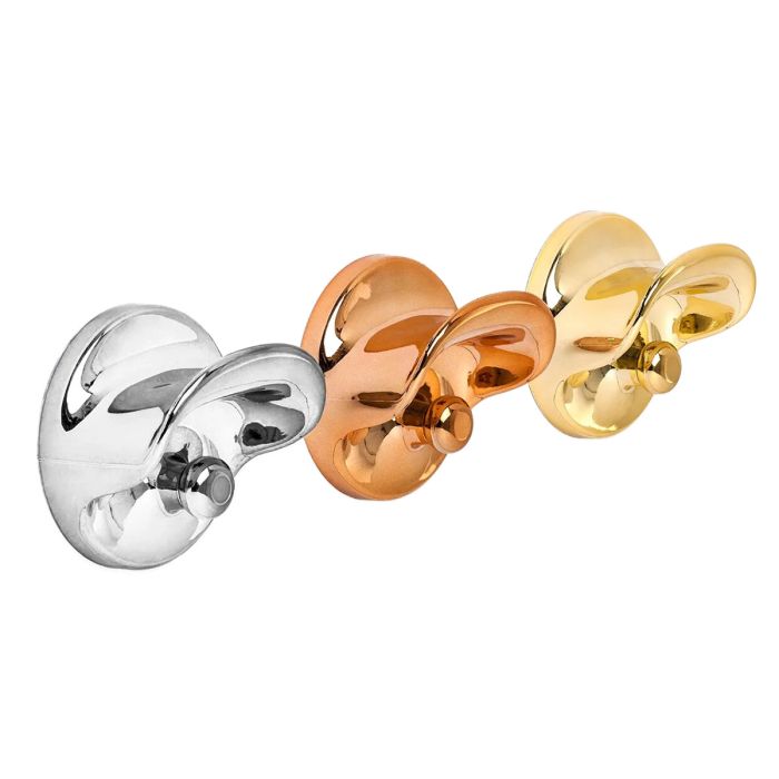 Porte-manteau Hook - Métallique - Lot de 2