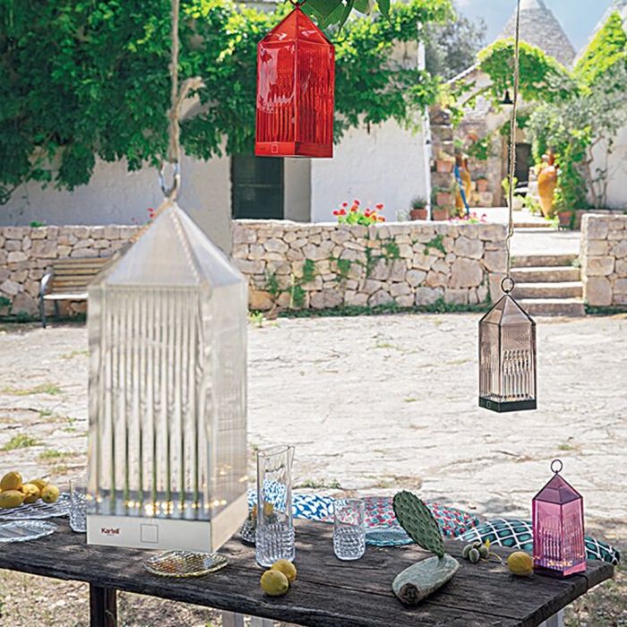 Lampe sans fil rechargeable Lantern - PMMA recyclé
