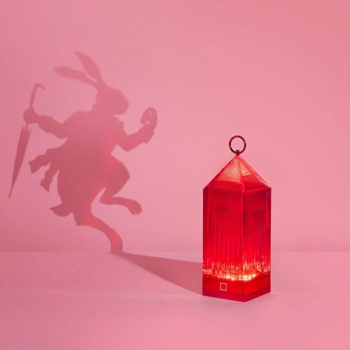 Lampe sans fil rechargeable Lantern - PMMA recyclé
