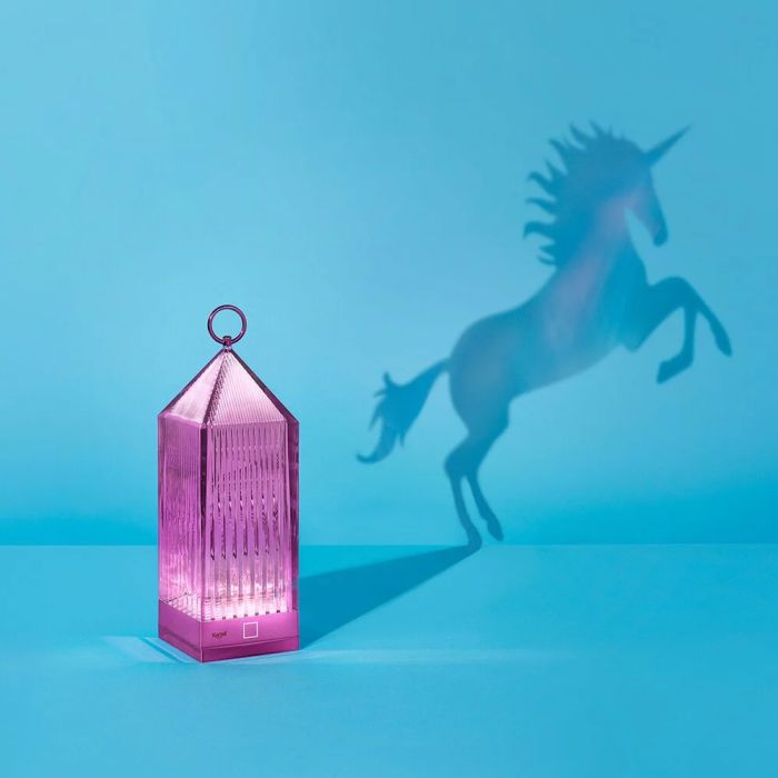Lampe sans fil rechargeable Lantern - PMMA recyclé
