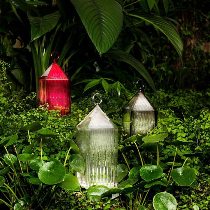 Lampe sans fil rechargeable Lantern - PMMA recyclé