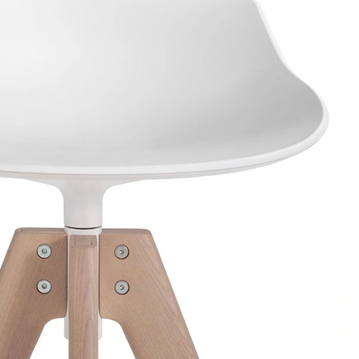 Flow Stool chêne massif