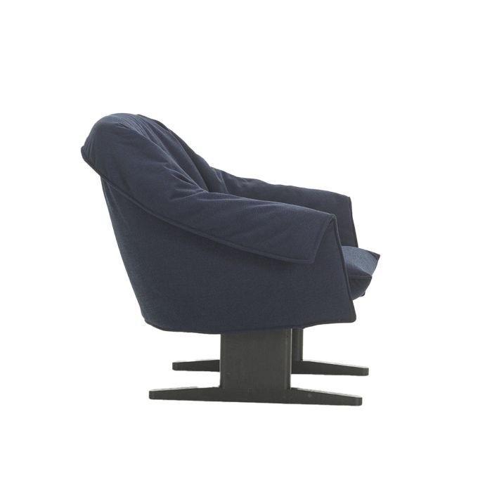 Fauteuil Bascule Lowback - Pieds bois