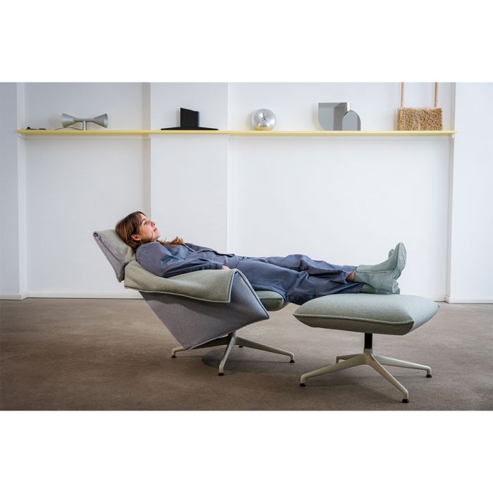 Fauteuil et Ottoman Bascule Highback - Piètement acier