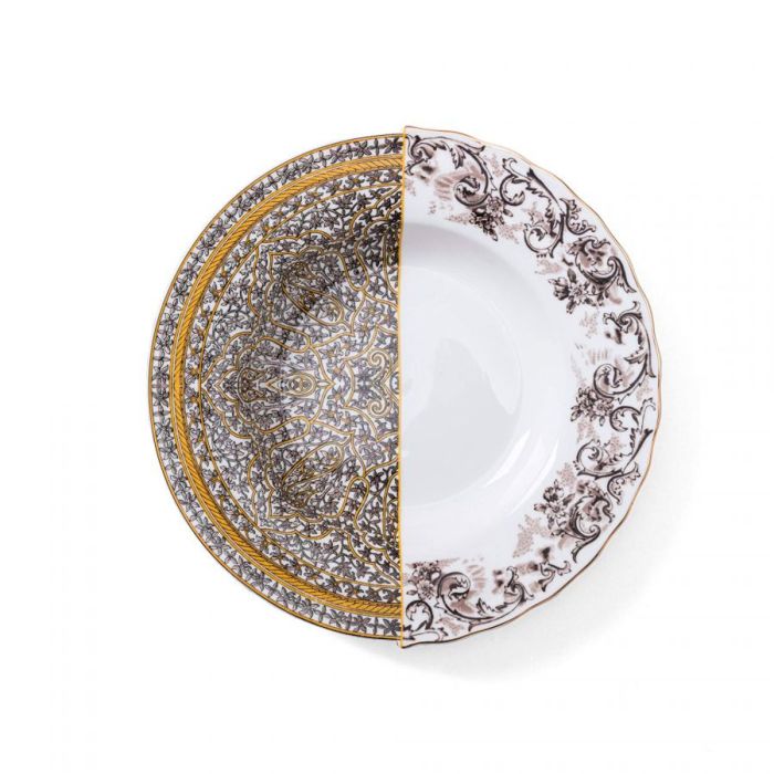 Assiette Creuse Hybride Agroha - Lot de 4 