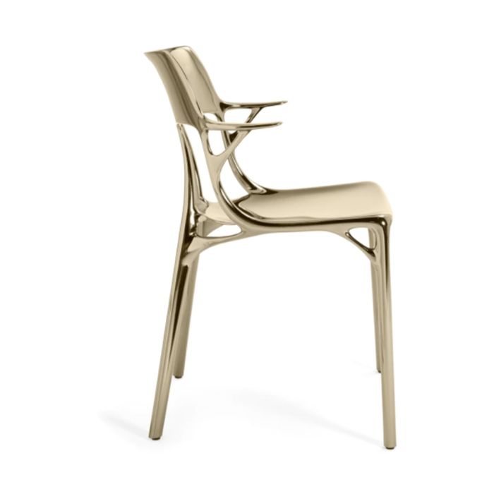 Chaise A.I métal - Lot de 2