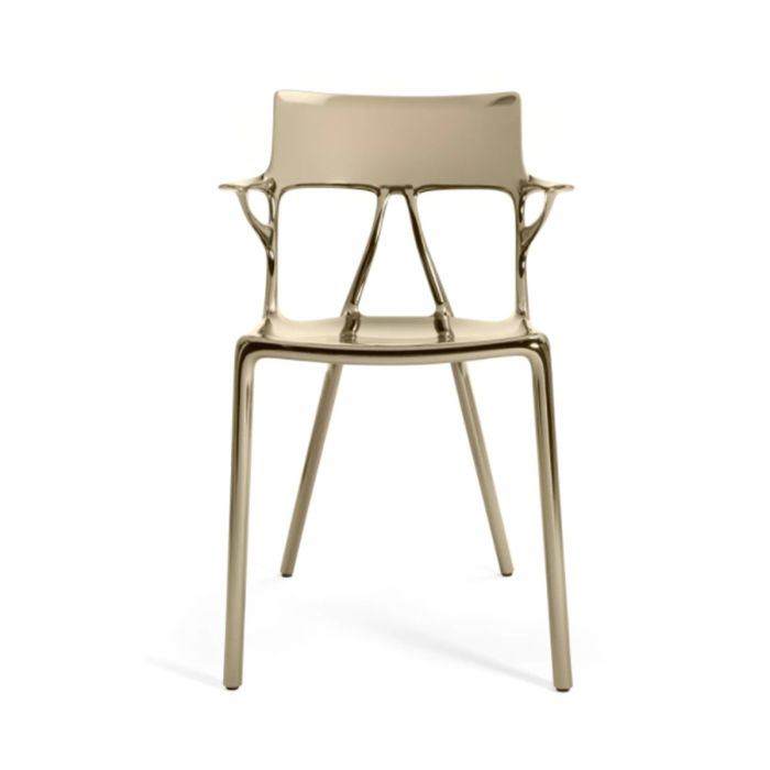 Chaise A.I métal - Lot de 2