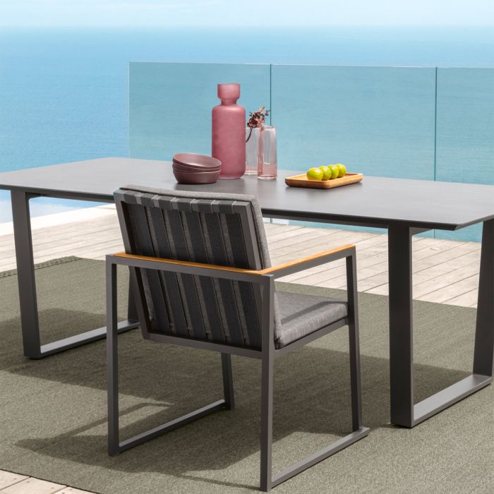 Fauteuil Alabama - Aluminium
