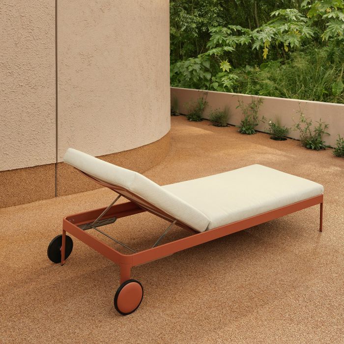 Bain de soleil à roulettes AluAlu