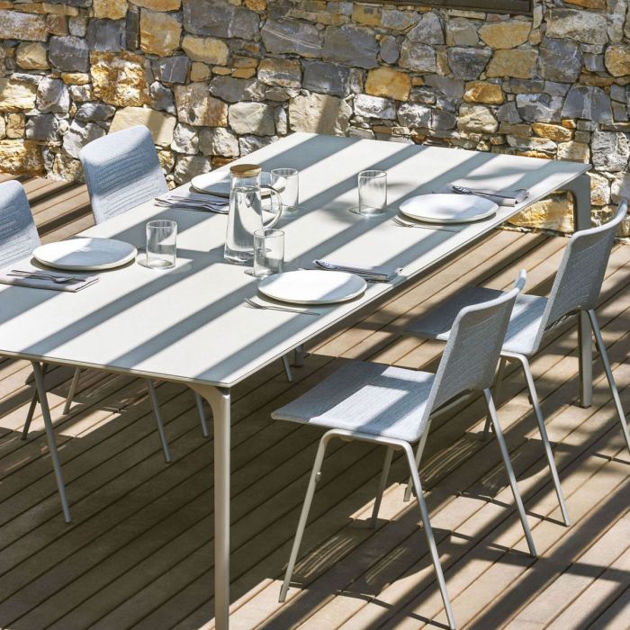 Table Allsize Aluminium Gris