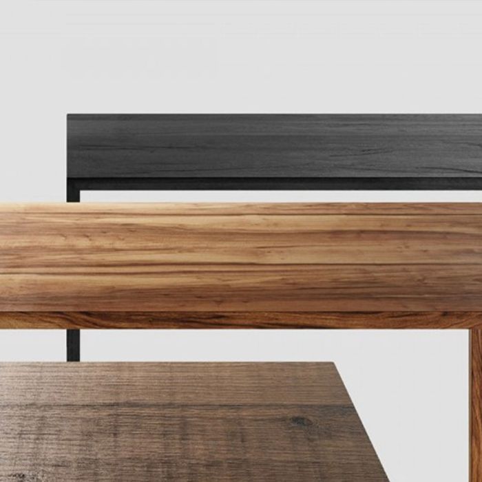 Table Tense - Bois Carbonisé