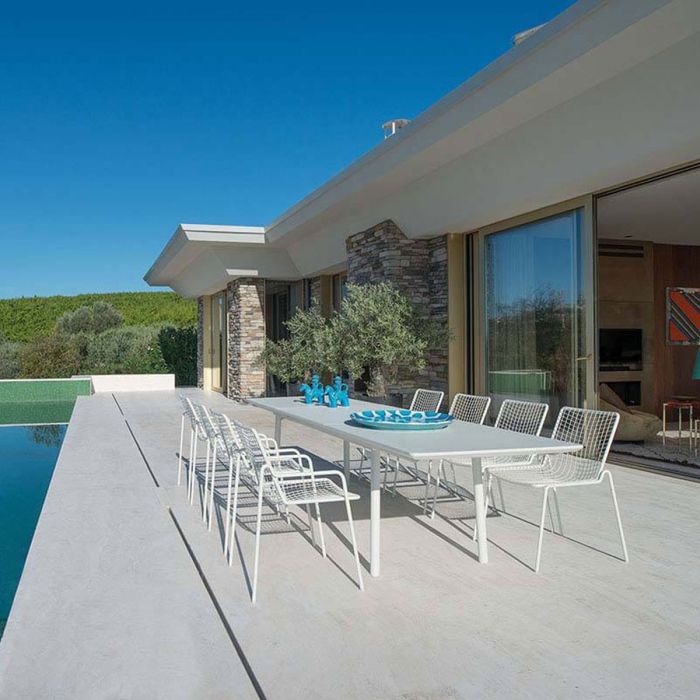 Chaise Rio R50 avec accoudoirs - Lot de 4