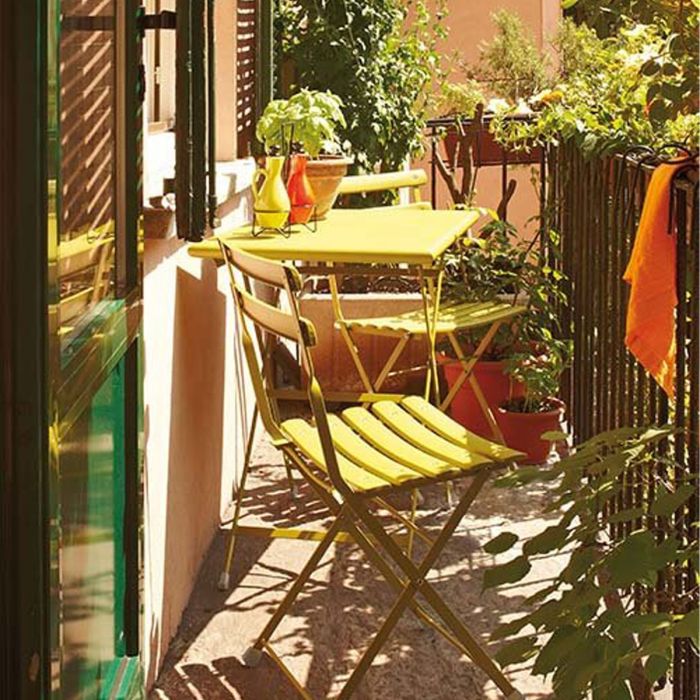Chaise pliable Arc En Ciel - Lot de 2
