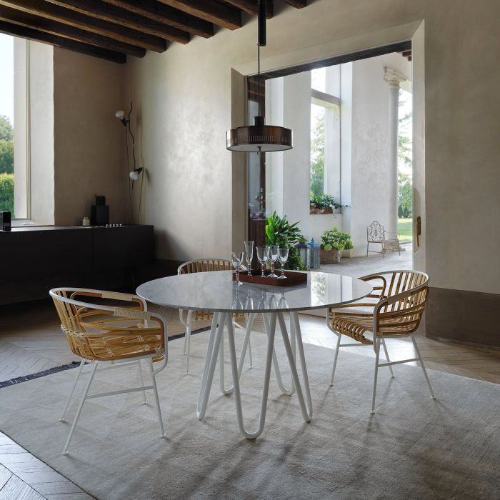Table méduse - marbre