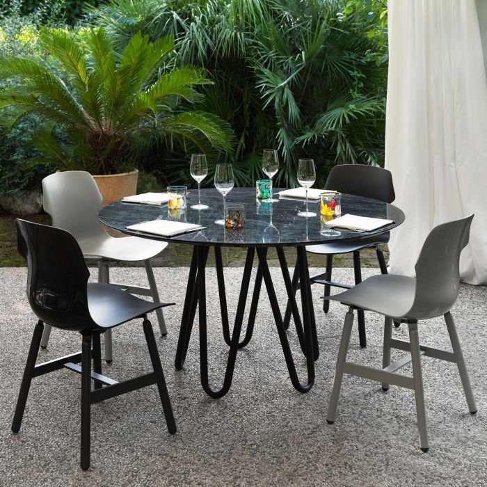 Table méduse - marbre