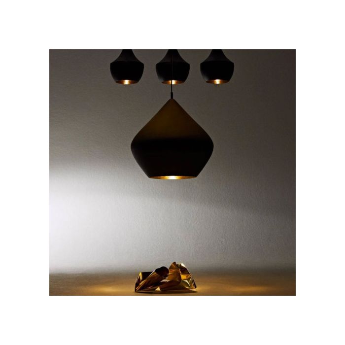 Suspension Beat Stout LED - Noir